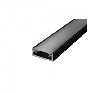 Pavisinis LED profilis Surface juodas A-P-SUR